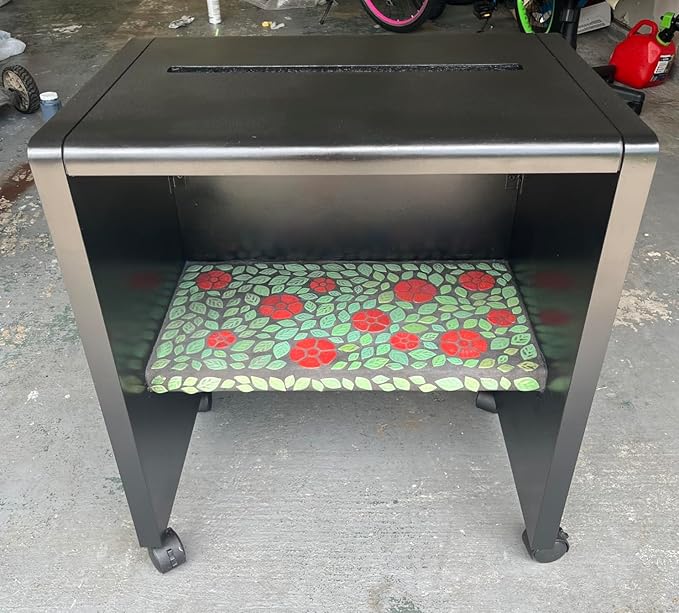 1.1LB Iridescent Leaves Ceramics Mosaic Tiles,Making Creative 3 Size Ceramic Mosaic Pieces for DIY Craft,Flowerpots,Vases,Cups,Garden Decor Mosaic Making Supplies (Pink)