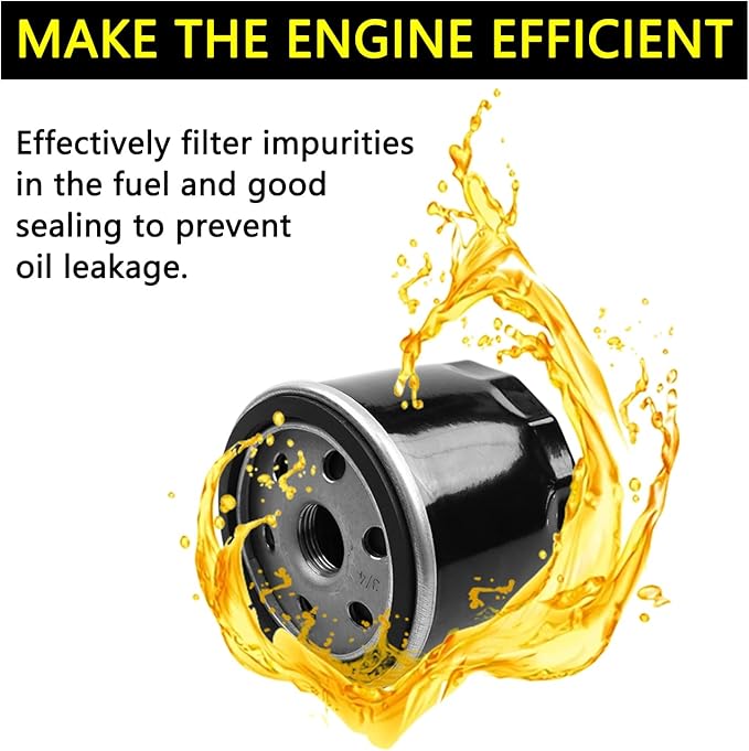 1205001S Oil Filter, Replacement for Kohler Engine Lawn Mower, for Cub Cadet, for Troy Bilt Bronco 1205001, 12 050 01-S Oil Filter 1PCS