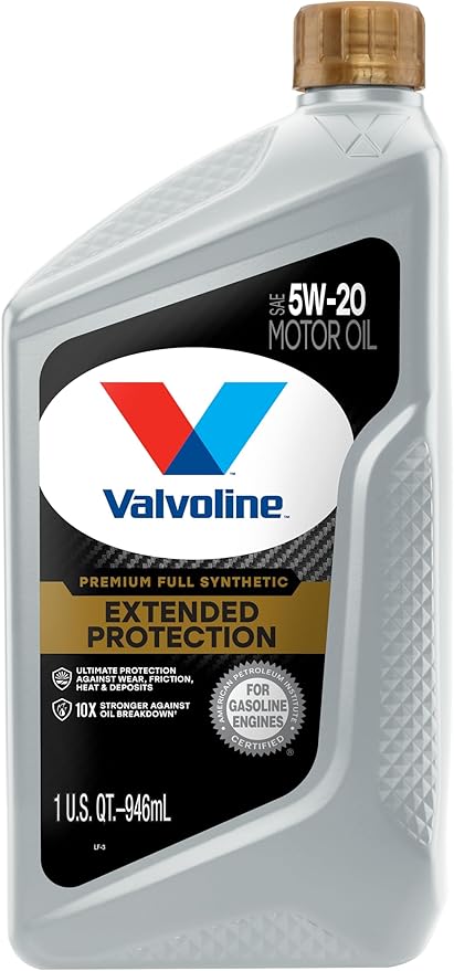 Valvoline Extended Protection Full Synthetic 5W-20 Motor Oil 1 Quart