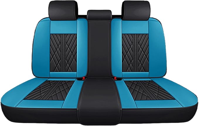 Universal Fit Waterproof Breathable Nappa Leather Automotive Vehicle Car Seat Covers Set Cushion Protector for Sedan SUV