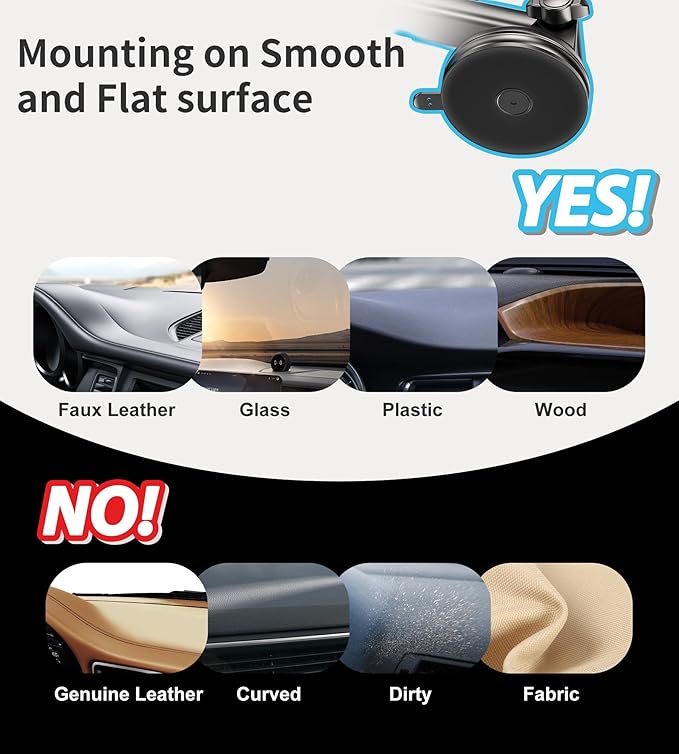 for Mag-Safe Car Mount Charger Dash Vent Windshield Wireless Car Charger with LED Light, Strong Magnetic Phone Holder for Car for iPhone 17 16 15 14 13 12 Series(Cyan)