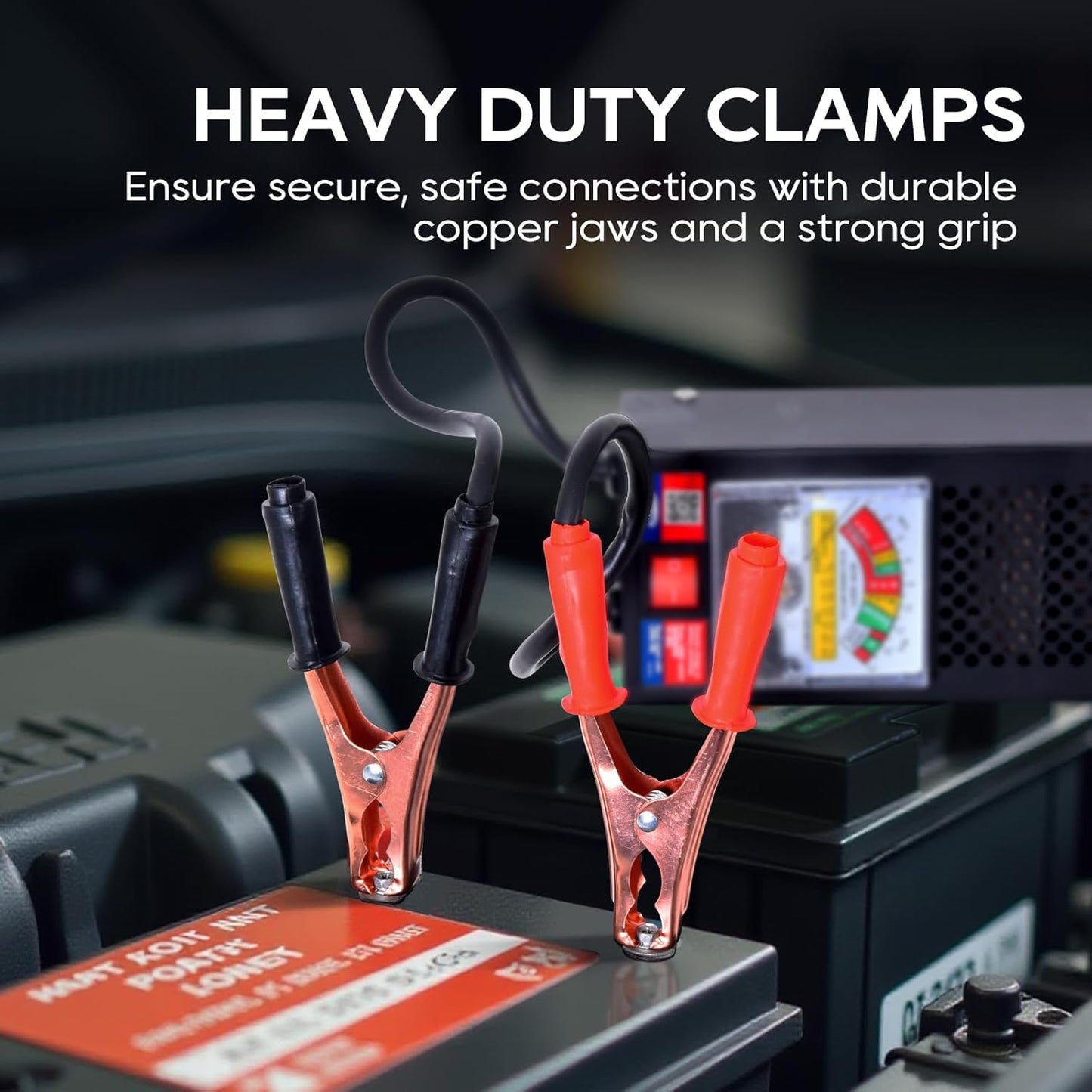 TOPDC Car Battery Tester, 6V/12V, Battery Load Tester 100-1000 CCA, Automotive Battery Tester 100 AMP, for Cars, RVs, Motorcycles, ATVs, Boats