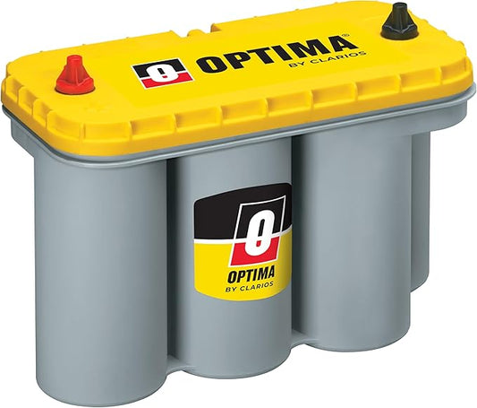 OPTIMA Batteries High Performance D31T YellowTop Dual Purpose Sealed AGM Car, Truck And SUV Battery, 900 CCA, Maintenance Free, Versitile Mounting