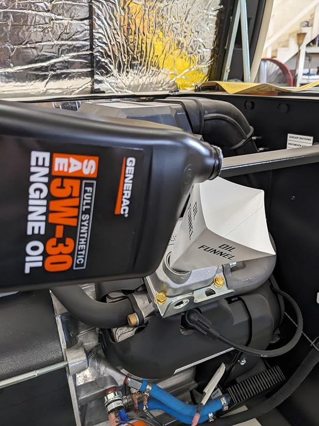 Generac 0J5323A Full Synthetic SAE 5W-30 Engine Oil 5-Quart Bottle