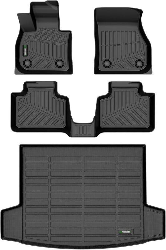 ANBINGO®Floor Mats Fit for Mini Cooper Countryman S/JCW (NO SE) 2025 & Cargo Liners All Weather Rugs for Mini Countryman TPE Car Mats for Cooper Countryman Rubber Trunk Carpet for Countryman