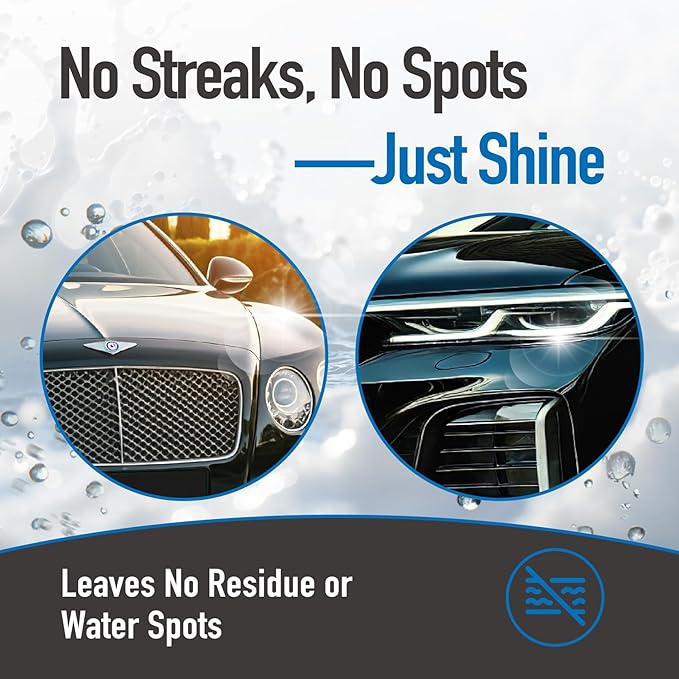 Nanoskin NANO SUDS Foaming Car Wash Shampoo 30 Gallons - Works with Foam Cannon, Foam Gun, Bucket Washes, Car Soap for Pressure Washer | Safe for Cars Trucks, Motorcycles, RVs & More | Fruity Scented