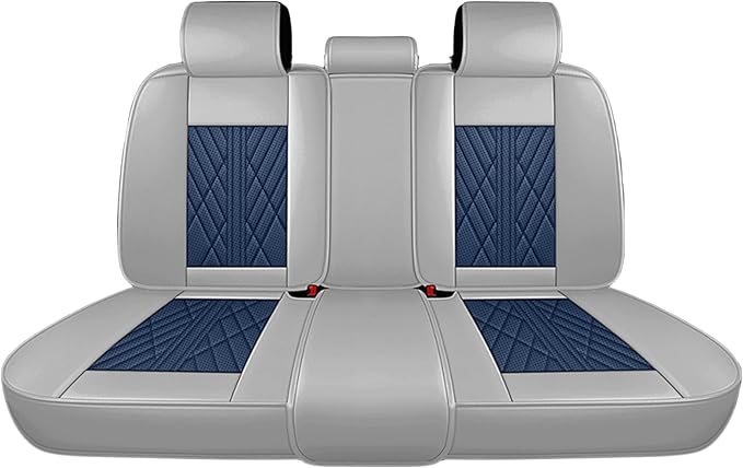 Universal Fit Waterproof Breathable Nappa Leather Automotive Vehicle Car Seat Covers Set Cushion Protector for Sedan SUV