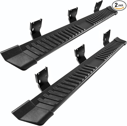 COMNOVA OE Style 6 Inch Side Running Boards Nerf Bars Side Steps Side Bars Fit 1999-2016 Ford F250 F350 Super Duty Extended Cab Pickup 3/4 Size Rear Doors,Off-Road (Black)
