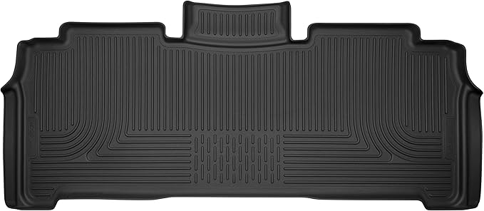 Husky Liners X-act Contour Floor Mats | Fits 2017 - 2024 Chrysler Pacifica; 2020 - 2024 Chrysler Voyager | 2nd Row, 1-pc Black - 52371