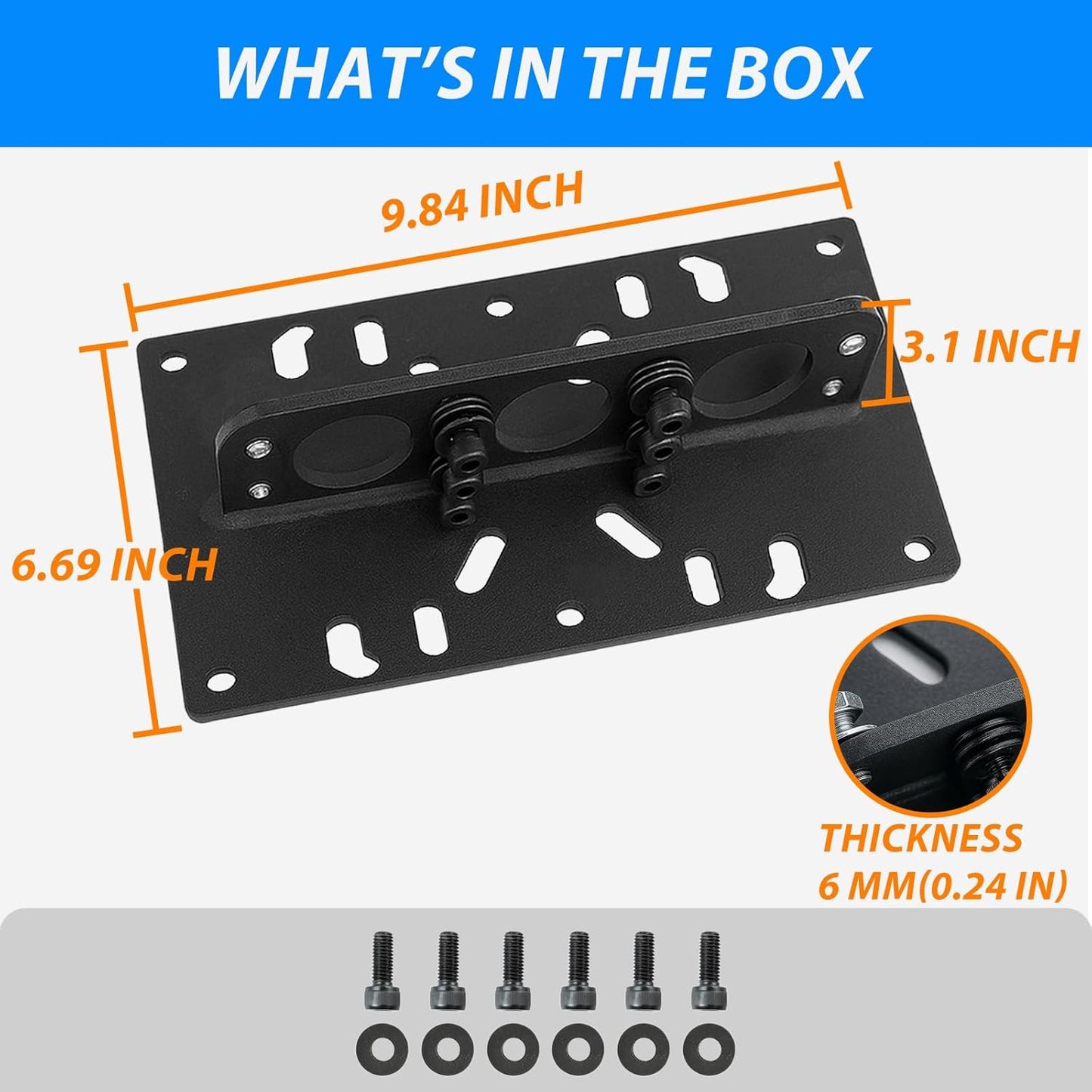 Engine Lift Plate Hoist Motor Engine Lift Bracket Carb Carburetor Hoist for Chevy LS Engine SBC BBC fit for Chevy Ford