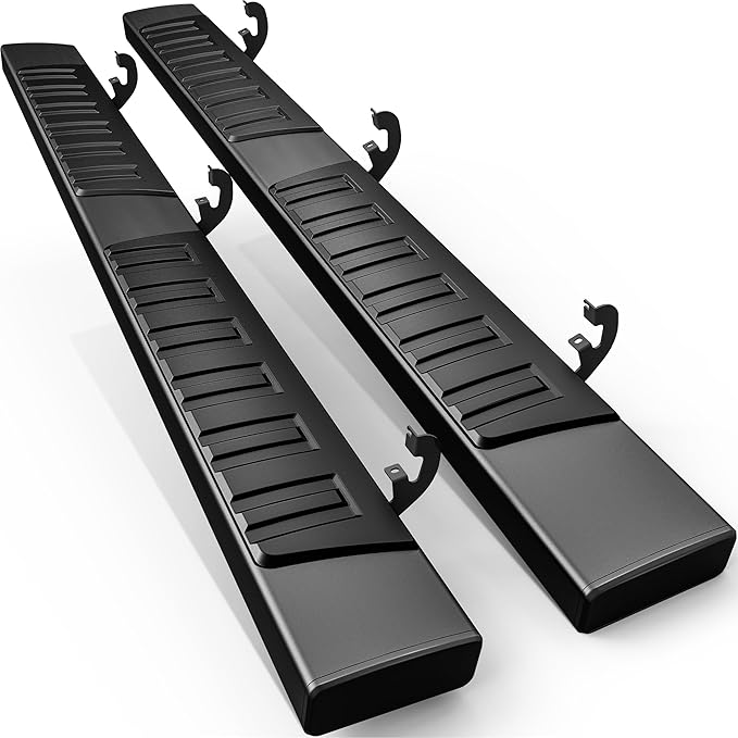 AUTOSAVER88 Running Boards Compatible with 2019-2025 Chevy Silverado/GMC Sierra 1500 Double Cab, 2020-2025 Silverado/Sierra 2500HD/3500HD, Side Step Nerf Bars Side Bars (Exclude 2019 LD/Limited)