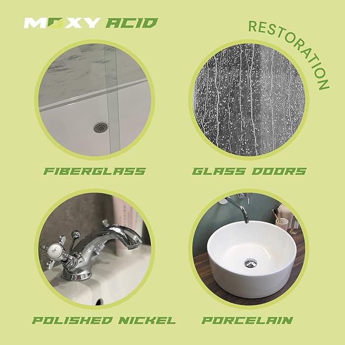 Moxy Acid Wheel and Tire Cleaner (Case of 6 (16oz)) - Professional Car Wash Wheel Cleaner - Cleaning Spray for Car Detailing - Wheel Cleaning Kit Safe for Cars, SUVs, Motorcycles, RVs, and Trucks