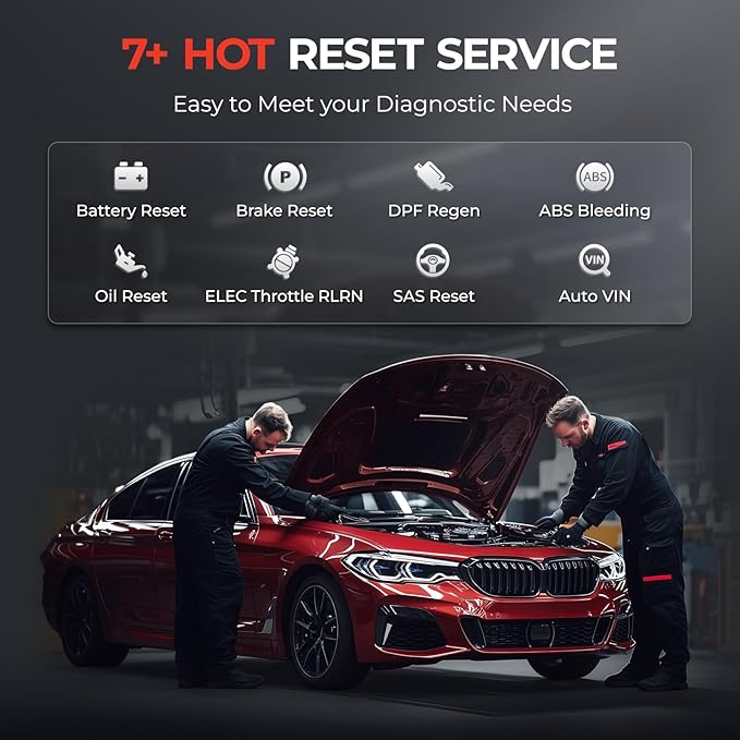 LAUNCH CRP123I V3.0 Elite OBD2 Scanner Diagnostic Tool with DOIP & CAN FD, 2025 New Code Reader for Cars and Trucks, Engine ABS SRS Transmission Car Scanner, Oil/EPB/DPF/SAS/Throttle Relearn