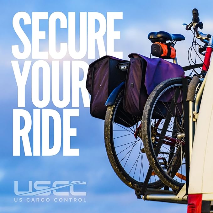 US Cargo Control Stainless Steel Ratchet Straps with Double Wire Hooks (2-Pack), 1" x 10', 1,500 LBS Break Strength, Marine Tie Down Straps for Boats, ATVs, Camping, Snow, Saltwater Applications