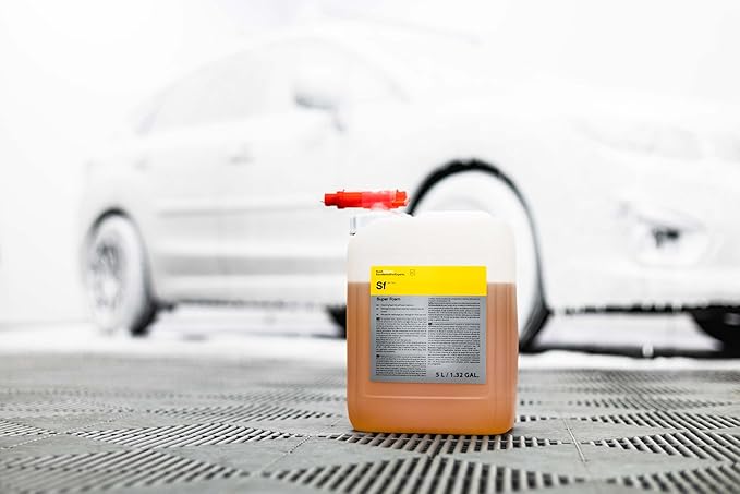 KOCHCHEMIE Super Foam - Alkaline pH Foamy Soap, Easy Rinse Off, Fruity Aroma, Can Be Used In Spray Guns (5 Liters)
