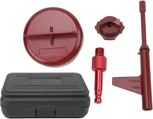 Transmission Oil Filling Tool 725289229000, Aluminum Alloy Gearbox Fluid Change Kit Fit for Benz 725.0 9 Speed, Replaces OE 725589029000 725289009000