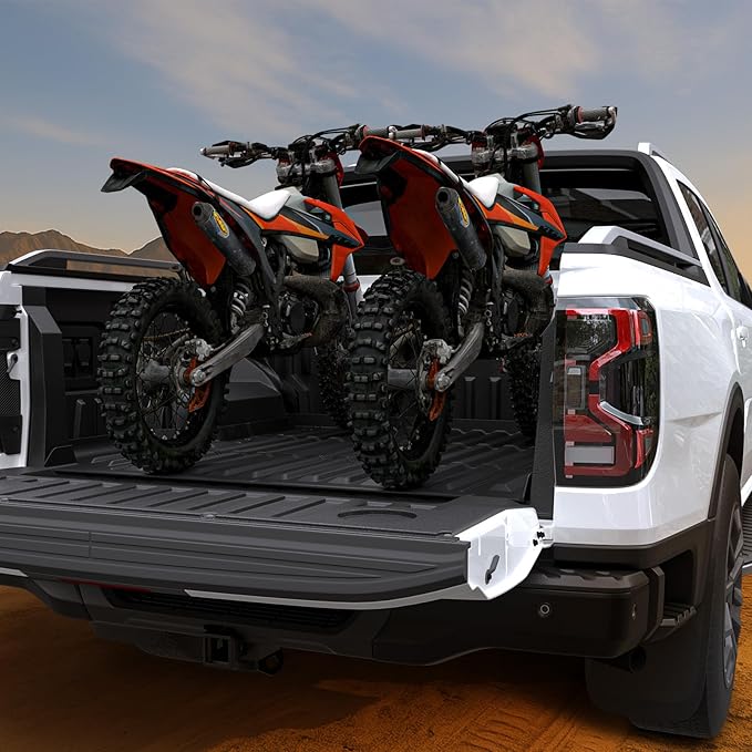 Bed Mat for Ford Ranger 2025 2024, All Weather Truck Bed Liner for 2025 Ford Ranger Accessories, 5FT 59.6'' TPE Cargo Liner Truck Mat