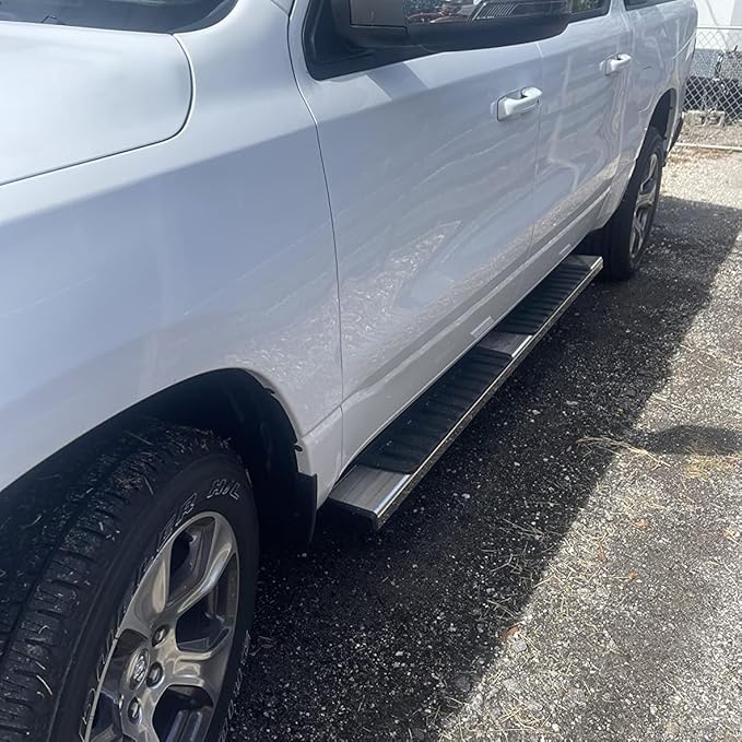COMNOVA Quad Cab 2009-2018 Running Boards Compatible with Dodge Ram 1500 Quad Cab(Incl. 19-24 Classic)/10-24 Ram 2500 3500, 6 Inch Extended Cab Running Boards, Black Side Steps Step Bars