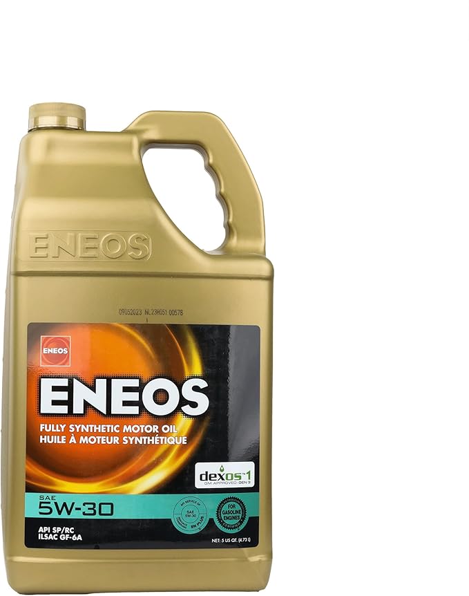 Eneos 5W-30 Fully Synthetic Motor Oil (5-Quart, Case of 4)