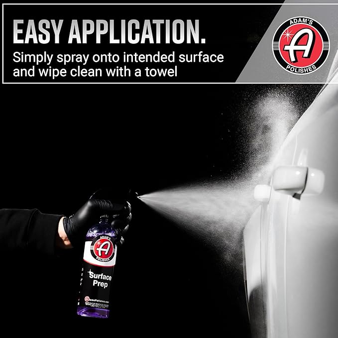 Adam's Polishes Surface Prep (4oz) - A Surface Cleanser Spray for Auto Paint Prep to Apply Any Ceramic Coating, Car Wax, or Spray Sealant | Use After Clay Bar, Car Wash & Orbital Polisher Treatment
