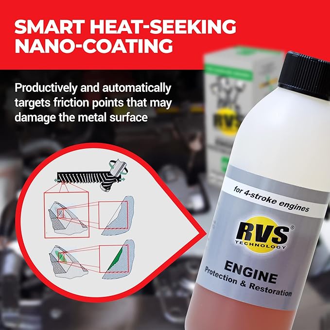 D8 engine oil treatment, For Diesel engines with a motor oil capacity up to 9 quarts; Safely Restore and protect your Car, Truck, Motorcycle and all other engines