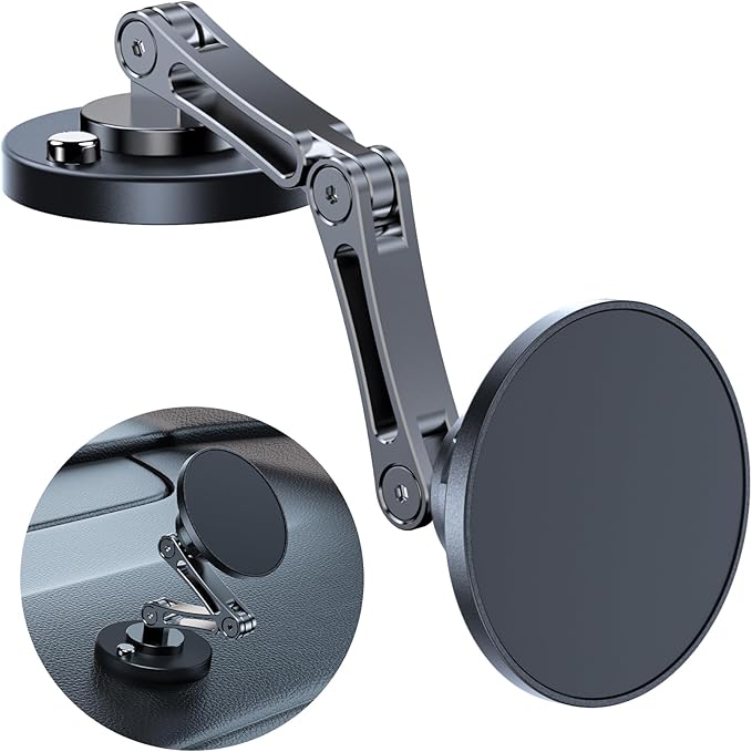 ZBF Magnetic Car Phone Holder Mount (360° Rotation) Cell Phone Car Holder, Phone Mount for Car Windshield Dashboard Hand Free Mount for iPhone 17 16 15 14 13 Pro Max All Smartphones