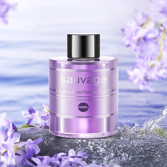 Amor Lyris Car Air Freshener Refill 3.5OZ/100ml Bottle, CO01/Dedicated Perfume Long Lasting Air Fresheners 6 Months, Car Diffuser Essential Oil Made of Natural Plant Extracts, Sauvage