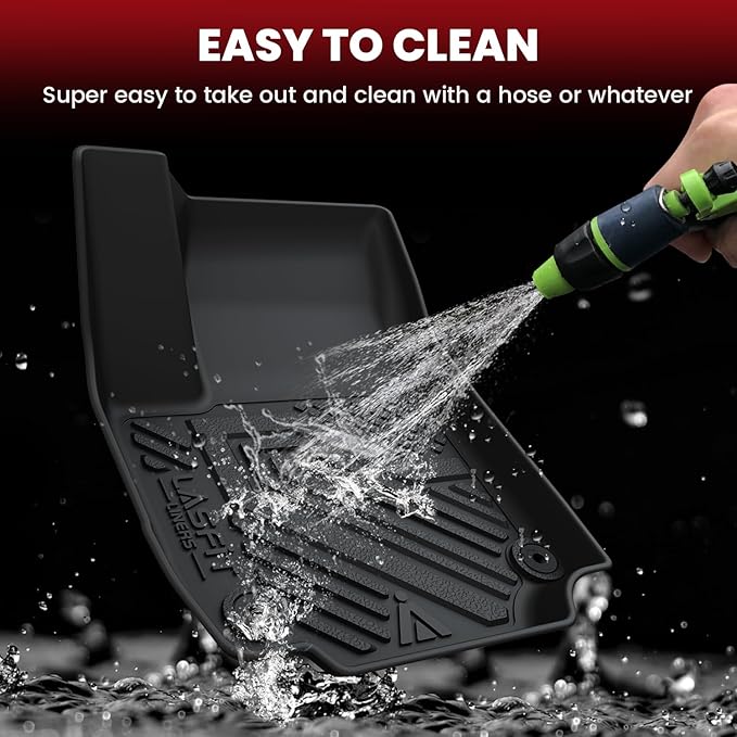 LASFIT Floor Mats & Cargo Liner with Backrest Mat 2025-2026 for Chevrolet Chevy Equinox/GMC Terrain (Not for Equinox EV), All Weather TPE Custom Fit Floor Mats, Car Mats Full Set for Equinox/Terrain