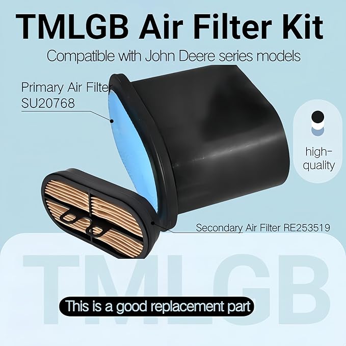 Filter Kit Compatible With John-Deere 5085M 5090M 5100M 5115M 5090R 5100R 5085E 5100E Series Models.RE544394 RE504836 SU20768 RE546336 RE253519