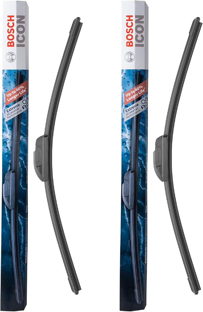 BOSCH 20A18A ICON Beam Wiper Blades - Driver and Passenger Side - Set of 2 Blades (20A & 18A)