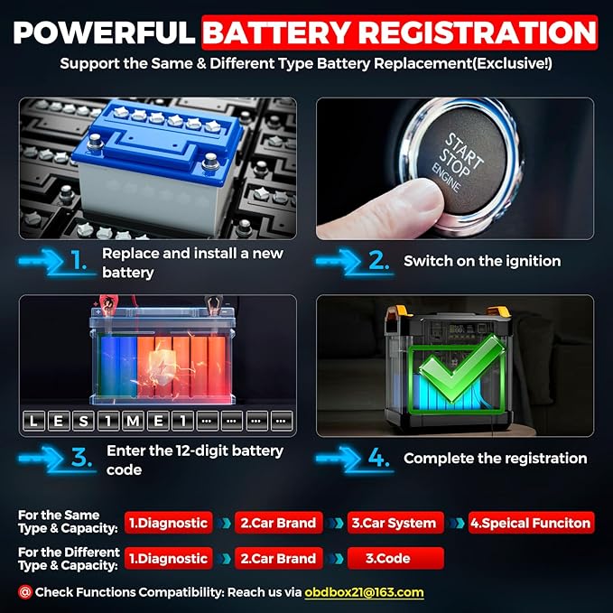 LAUNCH Creader Elite V2.0 for BMW OBD2 Scanner, 2025 Full Systems Bi-Directional Scan Tool, All Reset Services, ECU Code, Battery Registration Tool for BMW Mini RR, Lifetime Free Update, Auto VIN