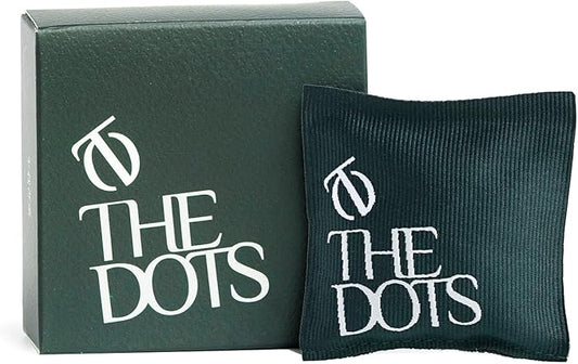 THEDOTS Series Frosted Ebony Car Vent Clip, Fabric Sachet Air Freshener, 30 Days Long-Lasting for Car Interior Decor, Non-Toxic (1 Pack)