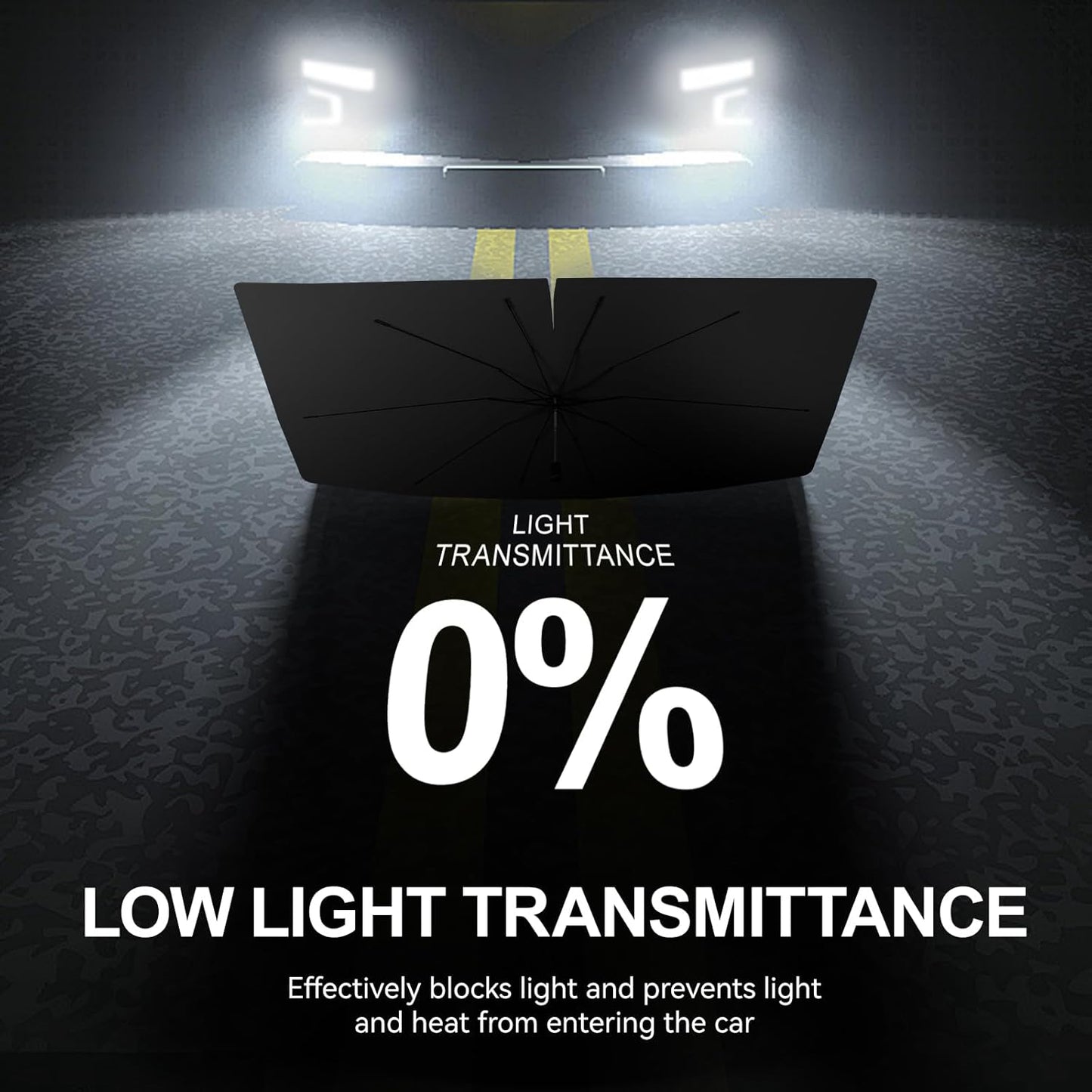 2019-2025 Upgraded for Chevy Silverado 1500 Sunshade, Portable Foldable Sunshade, [Nano Ice Crystals Coating] UV Protection, Keeps Interior Cool (for Chevy Silverado 1500 2019-2025)