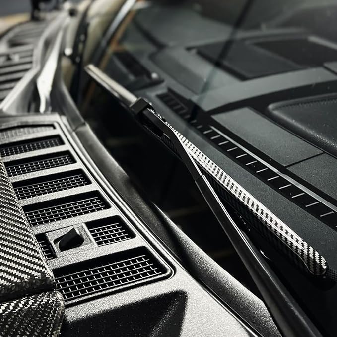 Clix Wipers - Jeep Wrangler & Gladiator (16"/16") Black Carbon Windshield Wiper Blades (All Wrangler & Gladiator Models), All-Weather Replacement Wipers-Set of 2, Includes Quick Clips (1997-2025)