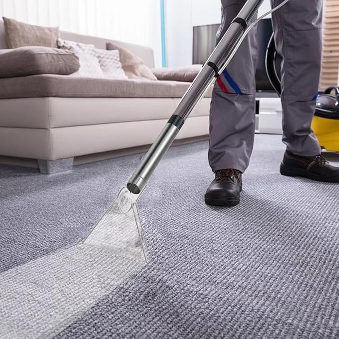 Shop Vac Extractor Attachment Vacuum Extractor Tool for Carpet Upholstery Car Detailing Wet Dry Carpet Extractor Wand Large and Small