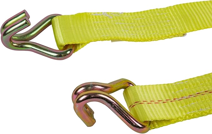 4 Pack Ratchet Strap Heavy Duty -2" x 27' Ratchet Tie Down Straps,Cargo Straps for Moving Appliances, Lawn Equipment, Motorcycle in a Truck