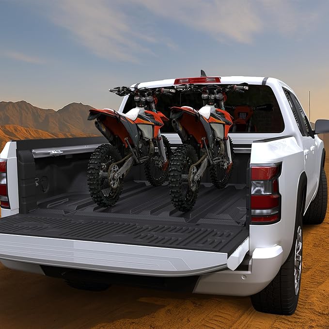 Bed Mat for Nissan Frontier 2022-2026, All Weather Truck Bed Liner for 2026 2025 Nissan Frontier Accessories, 5FT TPE Cargo Liner Truck Mat