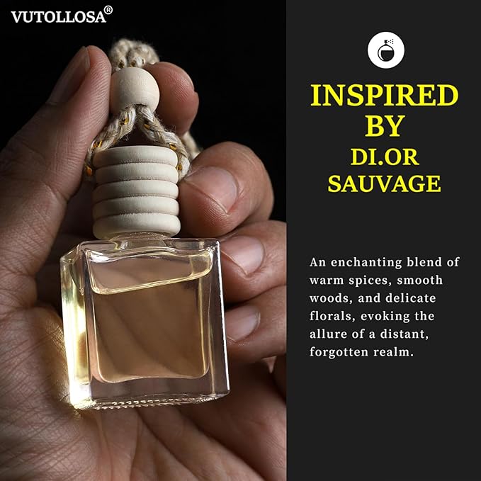 2- Pack Mystical Mingle Car Air Freshener Hanging Long Lasting Car Scent Essential Oil Diffuser Car Perfume Inspired Fragrances for Men and Women by VUTOLLOSA