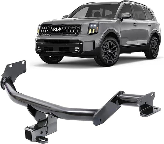 Class III Trailer Hitch, Tow Hitch 2 Inch Receiver Compatible with (2020-2025) Kia Telluride and Hyundai Palisade, Multi-Fit Hitch to Receive Ball Mount Cargo Carrier Bike Rack Tow Hook