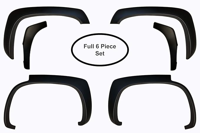Chevrolet Tahoe Factory/OE Design Fender Flares. 6 Piece Set