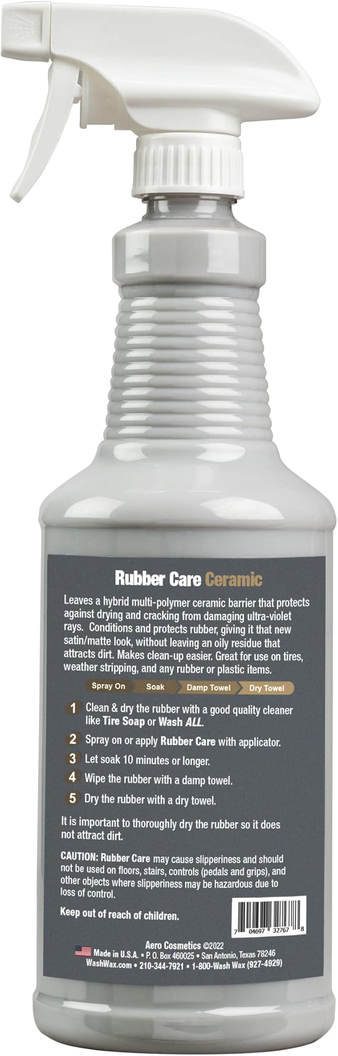 Tire Dressing, Tire Protectant, No Tire Shine, No Dirt Attracting Residue 32oz Natural Satin/Matte Finish, Aircraft Grade Rubber Tire Care Conditioner, Better Than Automotive Products