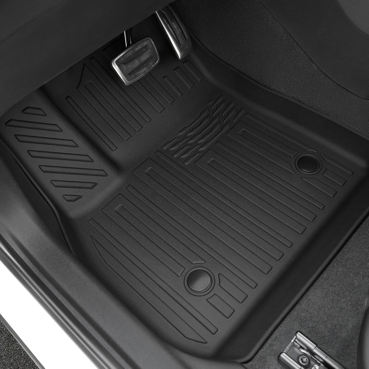 Floor Mats Set for Buick Envision 2021-2025 Accessories, Full Coverage All Weather Floor Mats Cargo Mat with Backrest Protectors & Door Sill Guards
