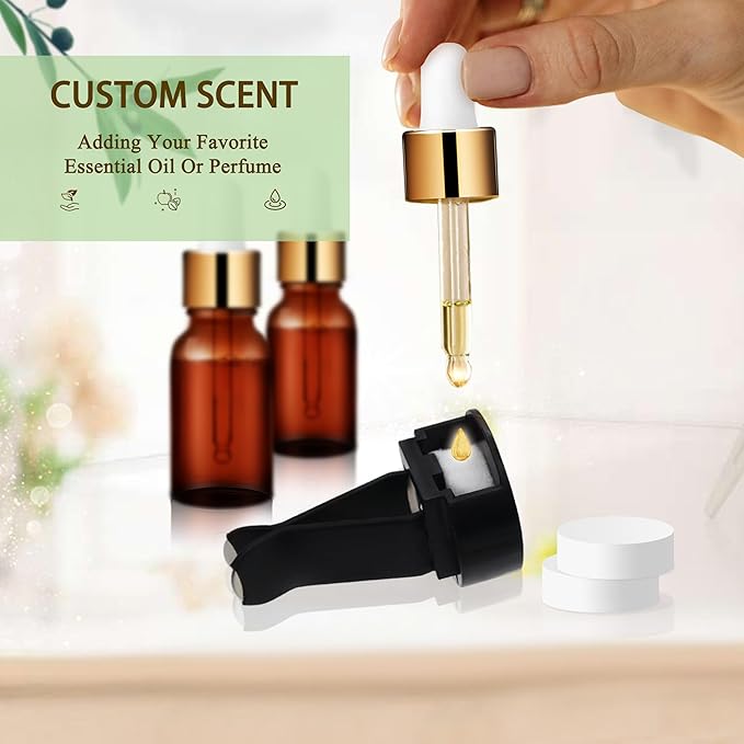 Sea Turtles Car Accessories,2pcs Turtle Air Vent Clips Car Air Fresheners,Glamorous White Silver Ocean Beach Themed Car Interior Decoration,Refillable Outlet Diffuser