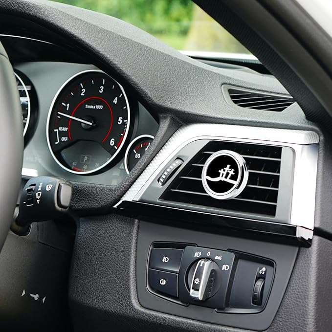 30mm Essential Oil Car Diffuser Vent Clips Car Diffuser Vent Clip Aromatherapy Car Christmas Car Accessories for Women(Cross Christmas)