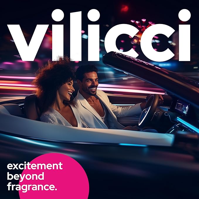 Vilicci Liquid Fantasy Car Air Freshener – Long Lasting Car Diffuser | Refreshing & Odor Eliminating Car Perfume | Vegan & Cruelty-Free Oil Ingredients | Lasts up to 120 days