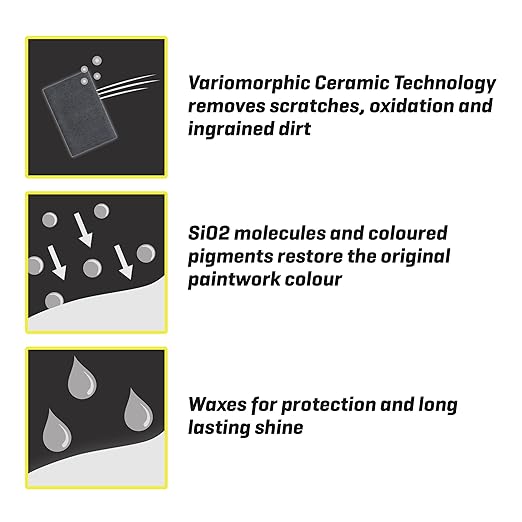 T-Cut Dark Silver Scratch Remover Color Fast Paintwork Restorer Car Polish, 13 Colors Available, 17 Fl Oz