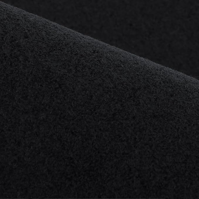 Floor Mats Compatible with 2008-2015 Chevrolet Cruze, 2016 Cruze Limited, Black Nylon Flooring Protection Interior Carpets by IKON MOTORSPORTS, 2009 2010 2011 2012 2013 2014 2015