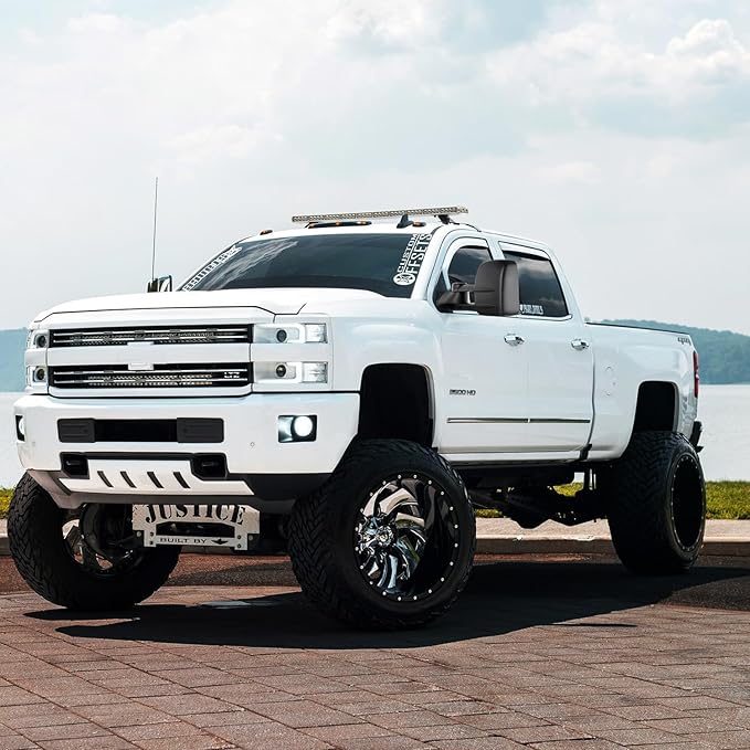 AERDM New Pair Towing Mirrors Manual Operated Textured Black Telescoping Trailer Side Mirrors Fit Chevy/GMC/Cadillac Silverado Sierra Avalanche Suburban Tahoe Yukon XL Escalade EXT ESV