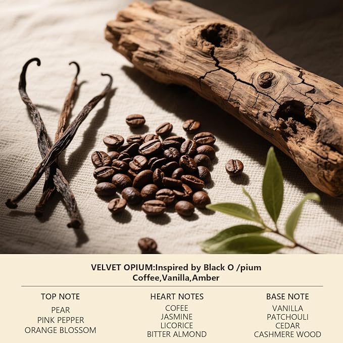 Car Air Freshener Spicy Sandalwood Fragrance Oil Diffuser for Cup Holder with Aroma Stone Cap, Long Lasting Scent Inspired by Luxury Perfume, Made in USA, 1.7 Fl Oz / 50ml