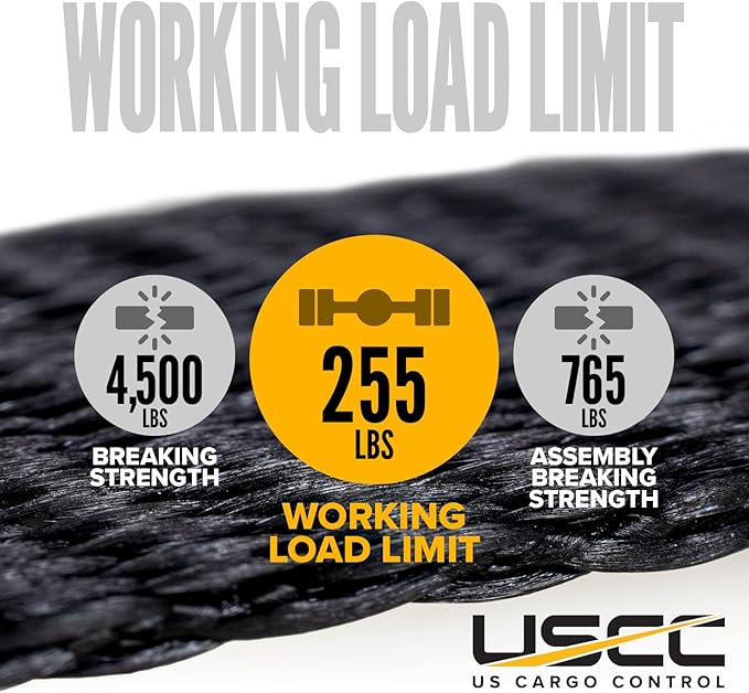 US Cargo Control Stainless Steel Ratchet Straps with S-Hooks 1" X 10' (30-Pack), 765 LBS Break Strength, Marine Tie Down Straps for Boats, ATVs, Trees, Camping, Snow, Saltwater Applications